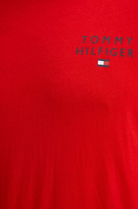 Tommy Hilfiger t-shirt lounge bawełniany UM0UM02916 czerwony