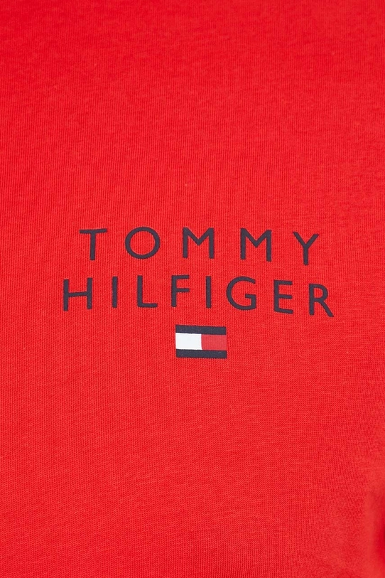 Tommy Hilfiger t-shirt lounge bawełniany UM0UM02916 czerwony