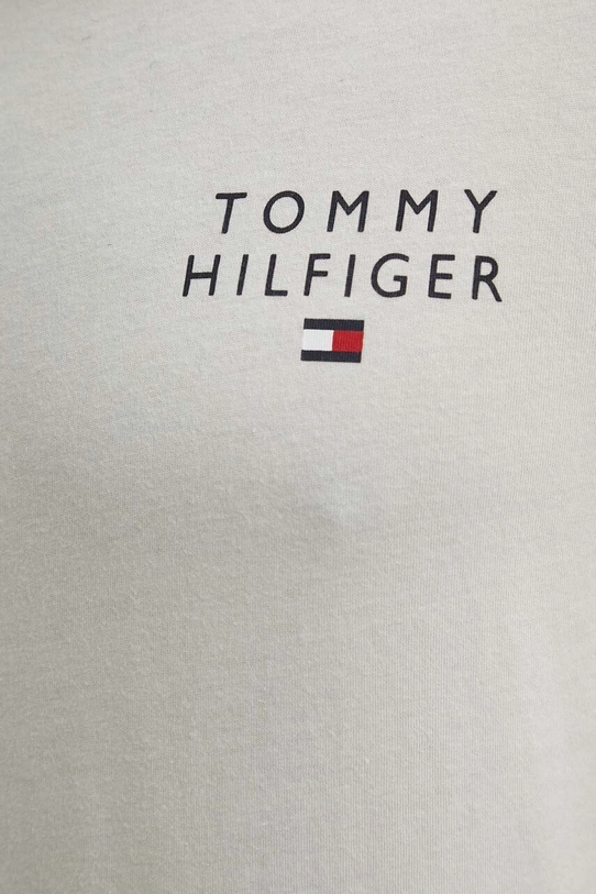 Хлопковая футболка lounge Tommy Hilfiger UM0UM02916 бежевый