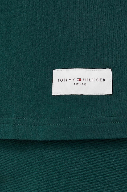 Bavlnené tričko Tommy Hilfiger UM0UM03005 zelená