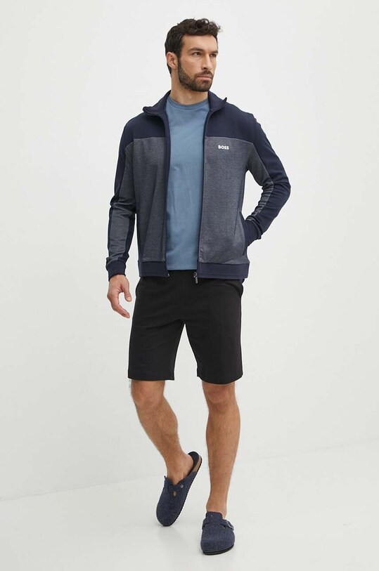 Хлопковая футболка Tommy Hilfiger UM0UM03005 голубой AW23