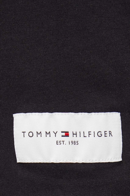 Tommy Hilfiger t-shirt bawełniany czarny UM0UM03005