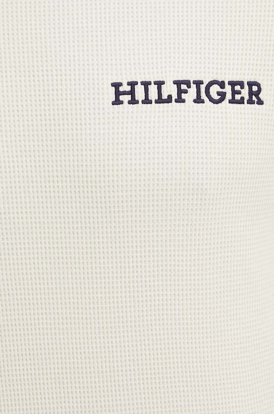 Tommy Hilfiger t-shirt lounge bawełniany UM0UM03116 beżowy