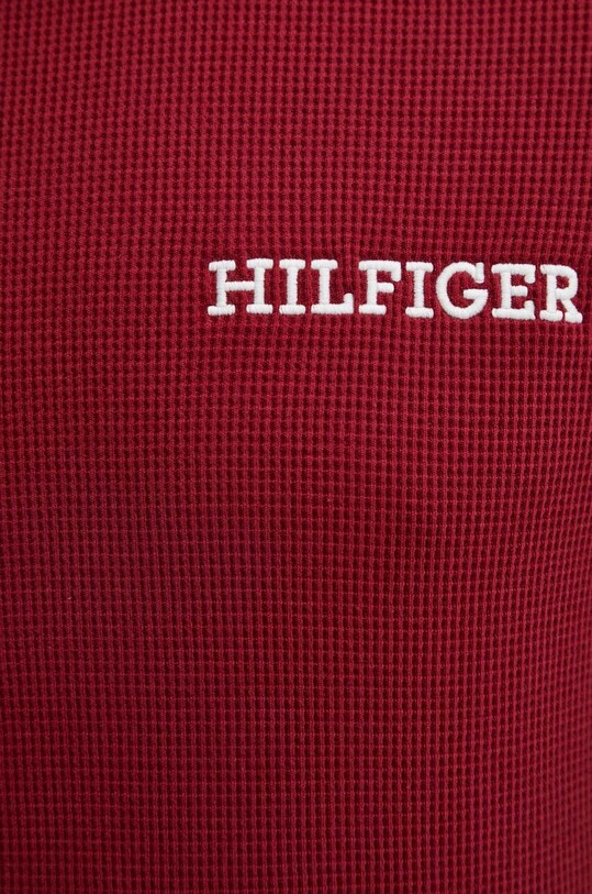Хлопковая футболка lounge Tommy Hilfiger UM0UM03116 бордо