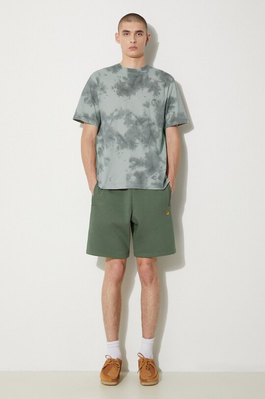 STAMPD t-shirt bawełniany SLA.M3198TE.OTD szary SS24