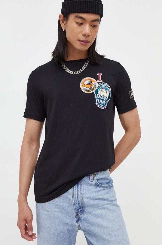 Iceberg t-shirt in cotone x Looney Tunes nero F01C.6301