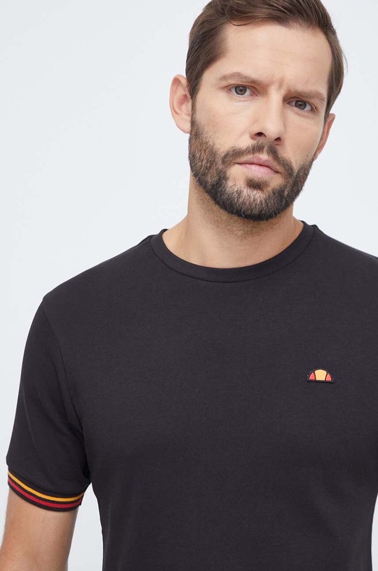 Ellesse tricou din bumbac negru SHR16443