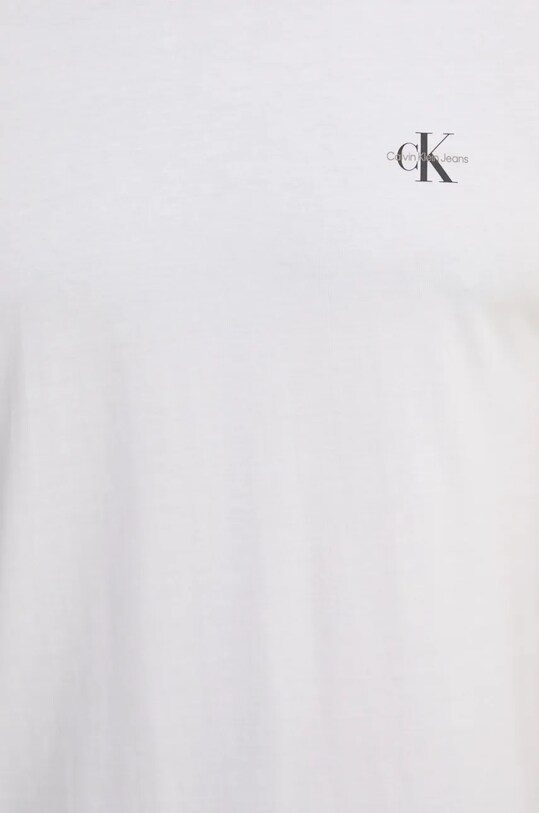 Бавовняна футболка Calvin Klein Jeans 2-pack J30J320199 білий