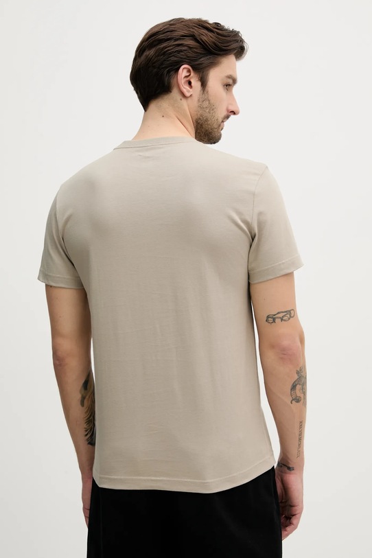 Бавовняна футболка Calvin Klein Jeans 2-pack бежевий J30J320199