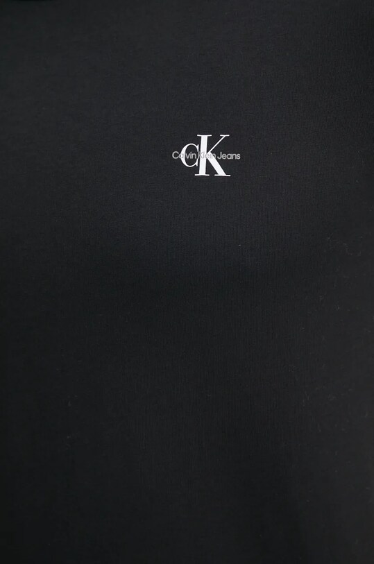 Bavlněné tričko Calvin Klein Jeans 2-pack černá J30J320199