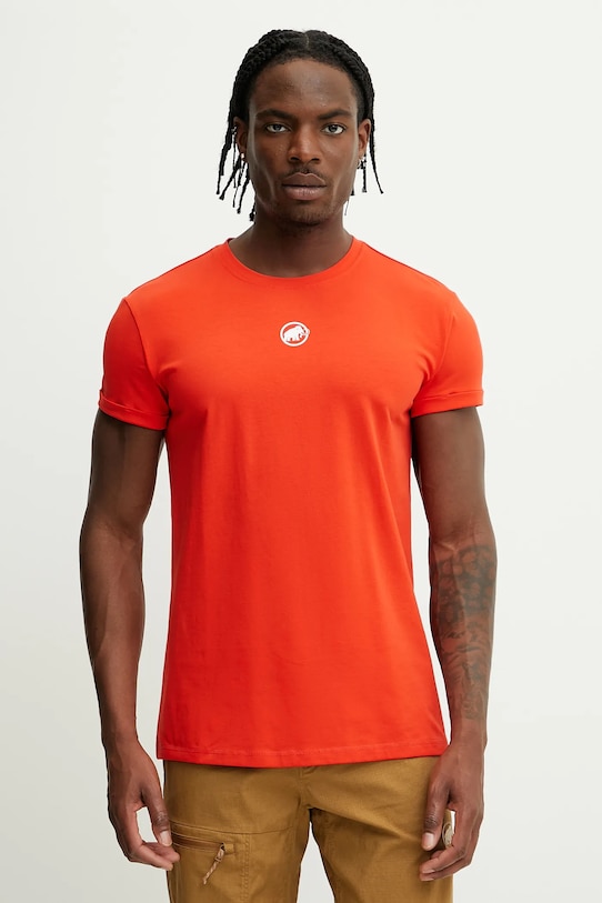 Mammut t-shirt Seon z elastanem czerwony 1017.04481