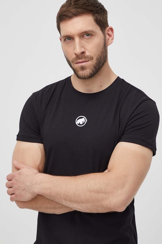 Mammut t-shirt Seon elasztánnal fekete 1017.04481