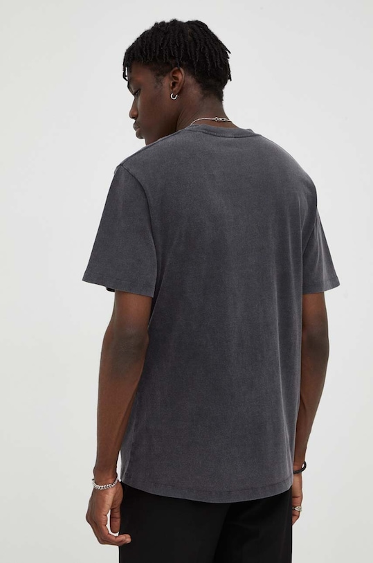 Ruházat The Kooples pamut póló HTSC27038K fekete