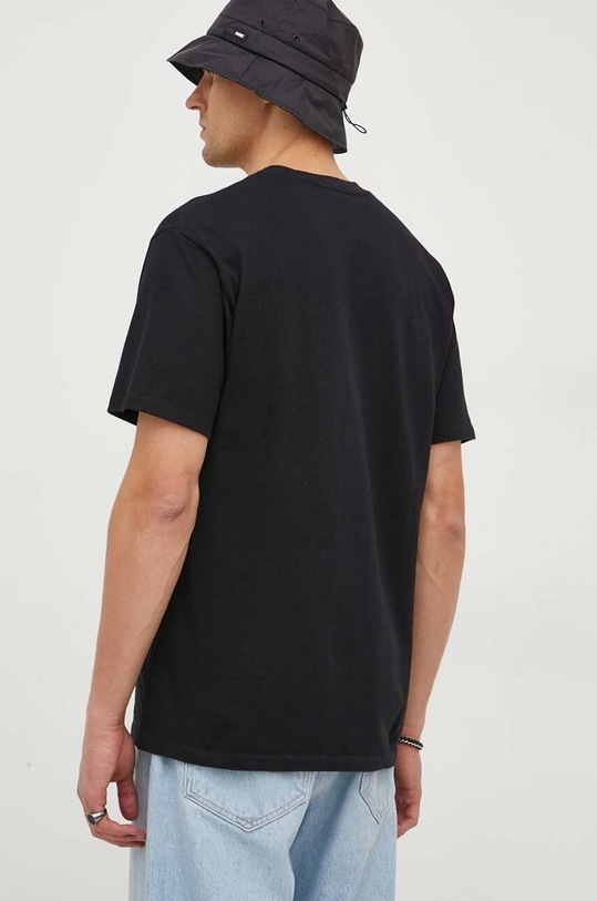 Odzież The Kooples t-shirt bawełniany HTSC27063K czarny