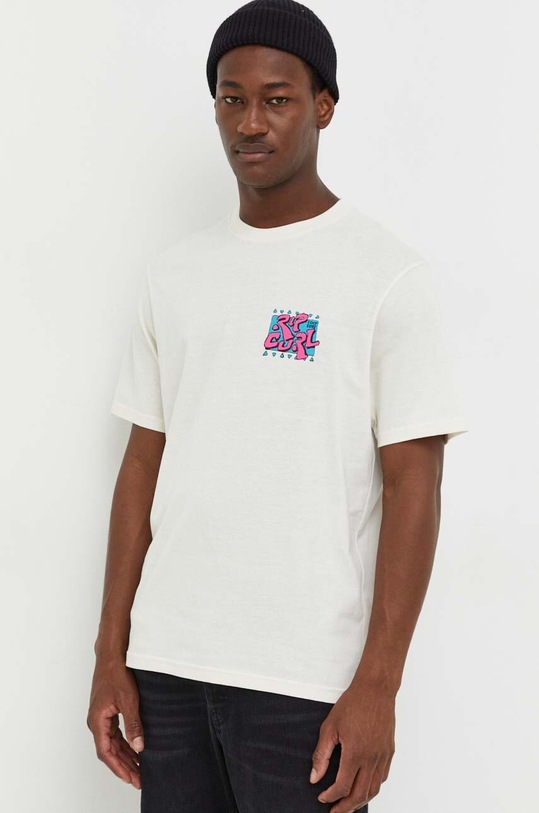 Rip Curl pamut póló pamut bézs 09OMTE