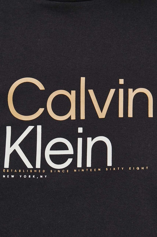 Calvin Klein t-shirt bawełniany K10K111841 czarny