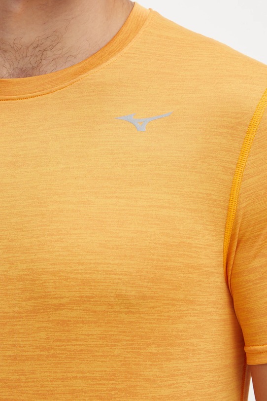 Mizuno t-shirt do biegania Impulse J2GAA519 pomarańczowy