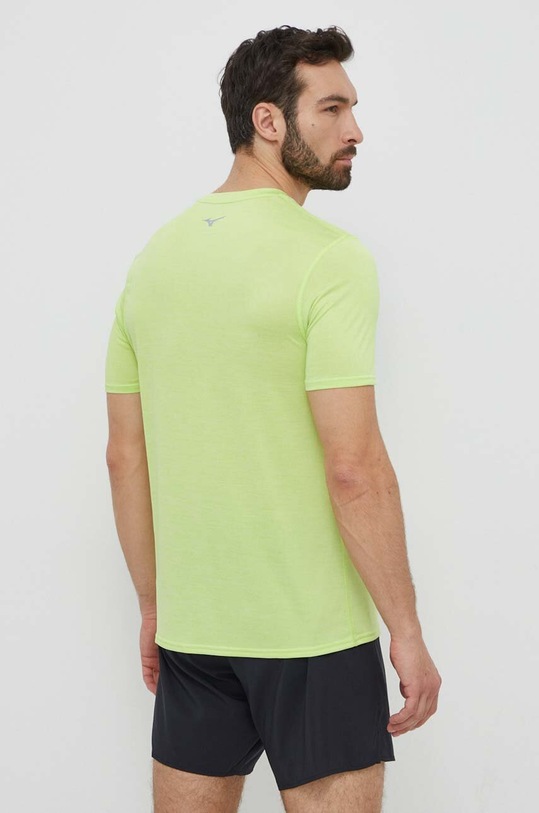 Odzież Mizuno t-shirt do biegania Impulse Core J2GAA519 zielony