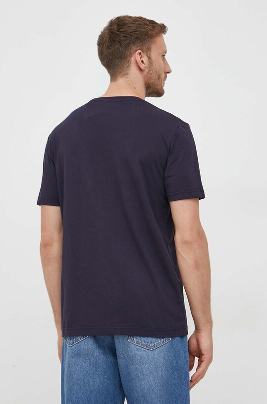 Odzież Gant t-shirt bawełniany 2003230 granatowy