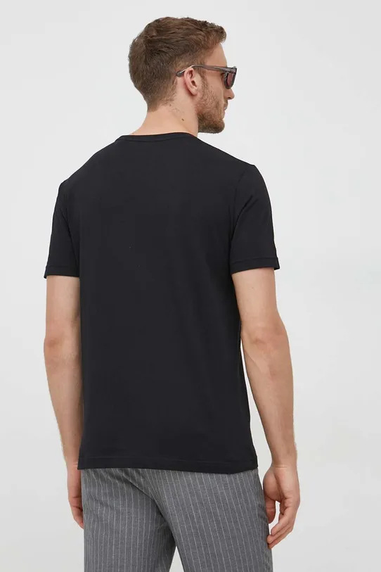 Odzież Gant t-shirt bawełniany 2003230 czarny