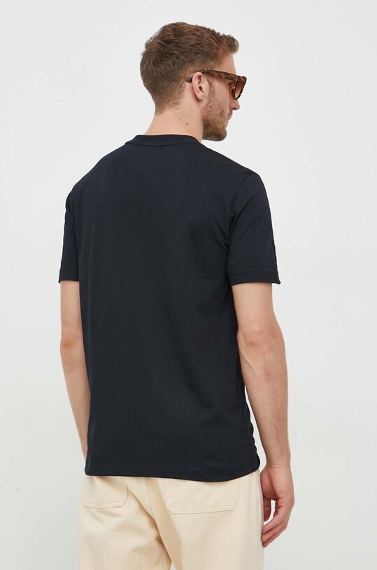 Odzież Gant t-shirt bawełniany 2003202 czarny