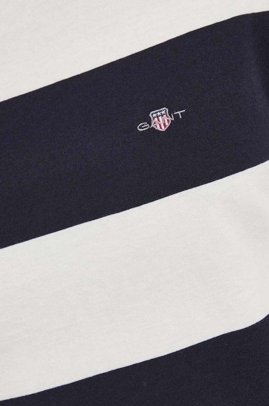 Bavlněné tričko Gant 2003203 bílá