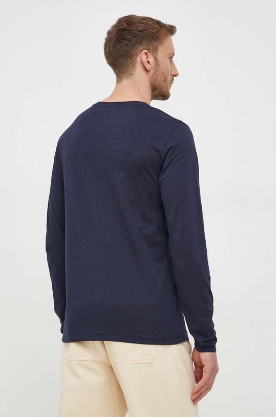 Ρούχα Βαμβακερή μπλούζα με μακριά μανίκια Gant 2004056 σκούρο μπλε