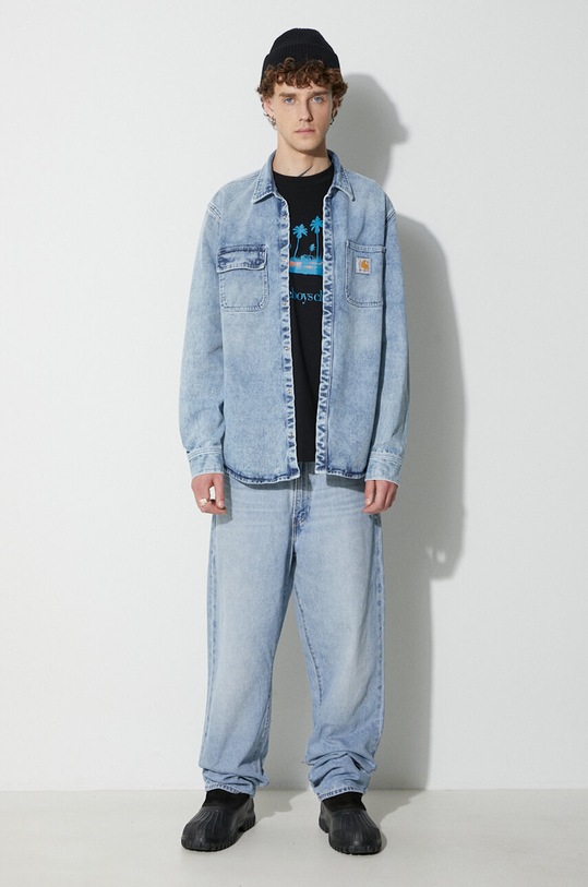 Бавовняна футболка Billionaire Boys Club B23249 чорний AW23