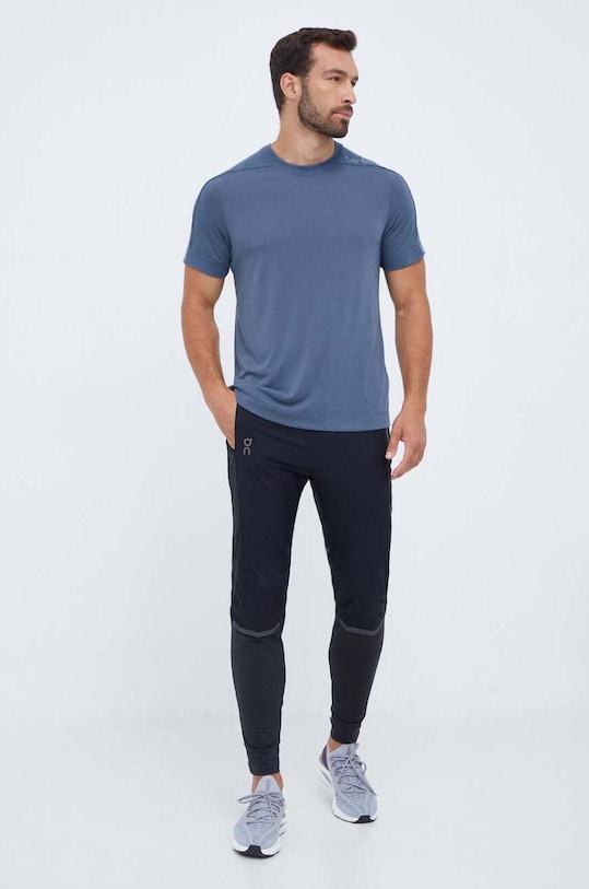Calvin Klein Performance t-shirt treningowy 00GMF3K134 niebieski AW23