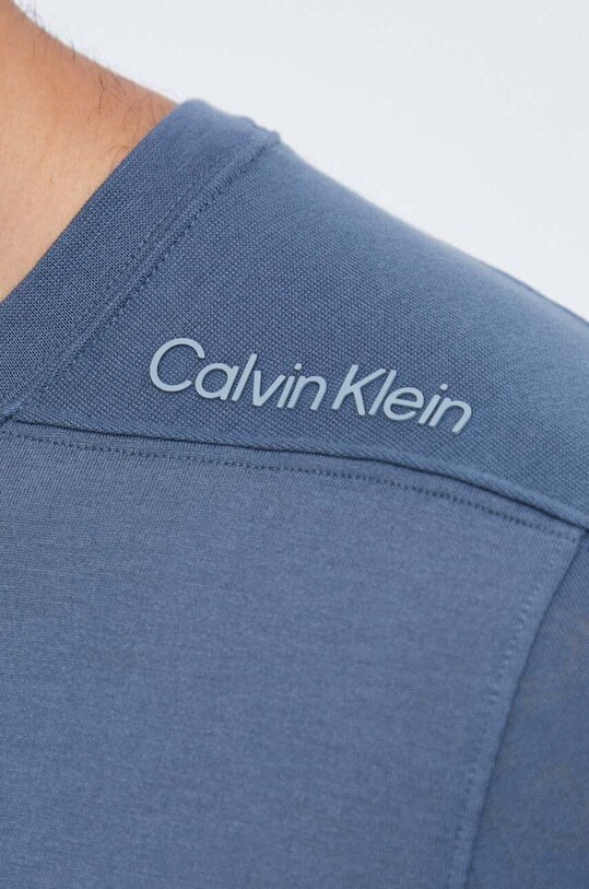 Тренувальна футболка Calvin Klein Performance 00GMF3K134 блакитний