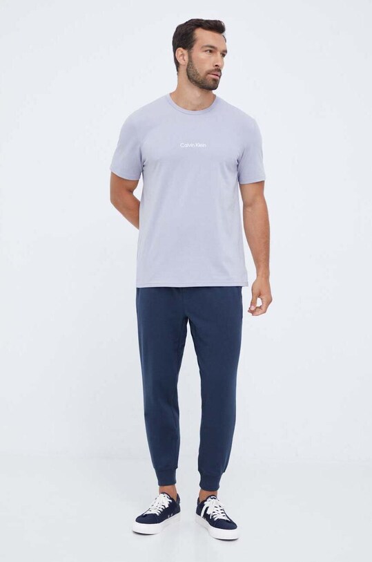 Calvin Klein Underwear t-shirt lounge 000NM2170E szary AW23