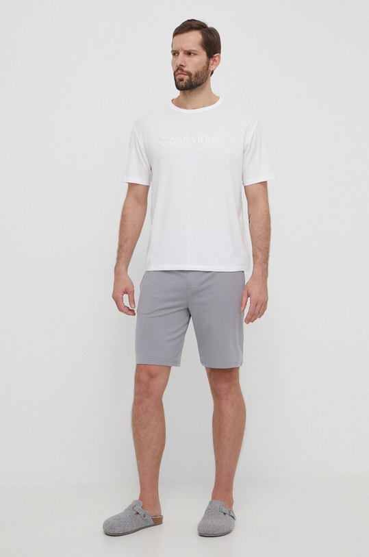 Calvin Klein Underwear t-shirt lounge 000NM2501E biały SS24