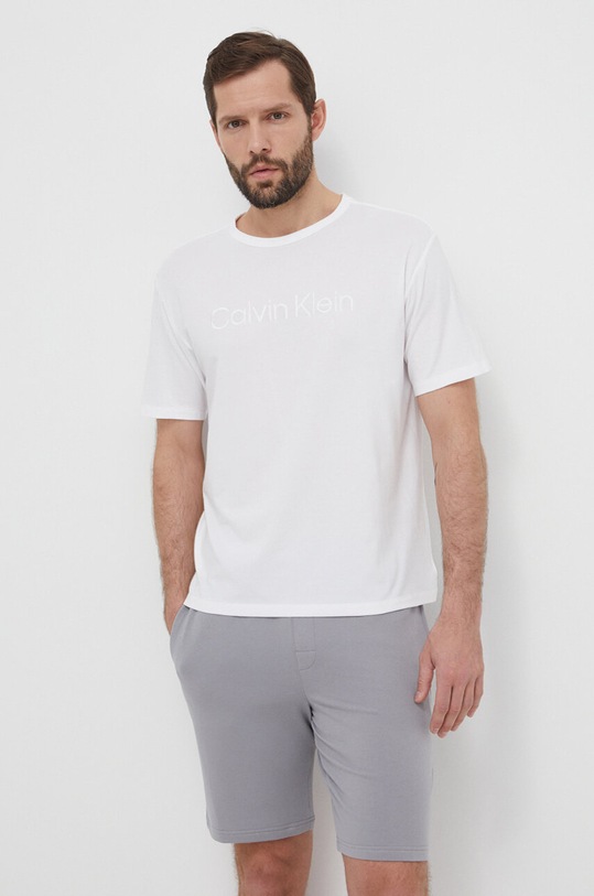 Calvin Klein Underwear t-shirt lounge biały 000NM2501E