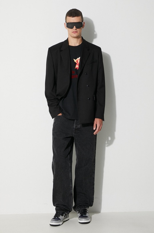 KSUBI t-shirt in cotone MPF23TE013 nero AW23