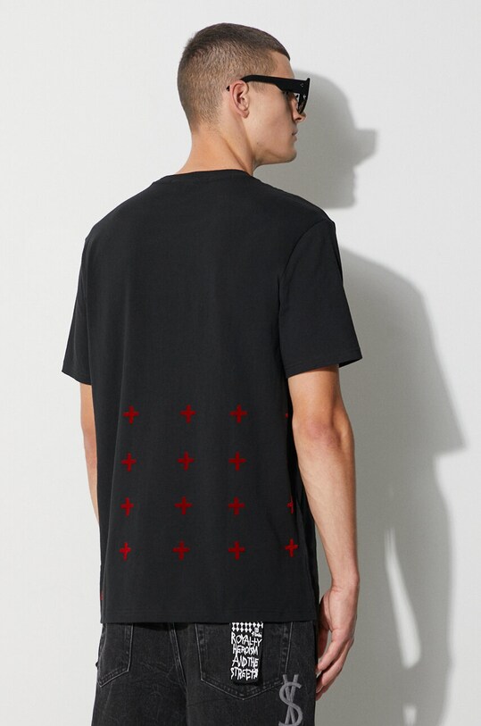 Îmbrăcăminte KSUBI tricou din bumbac MPF23TE013 negru