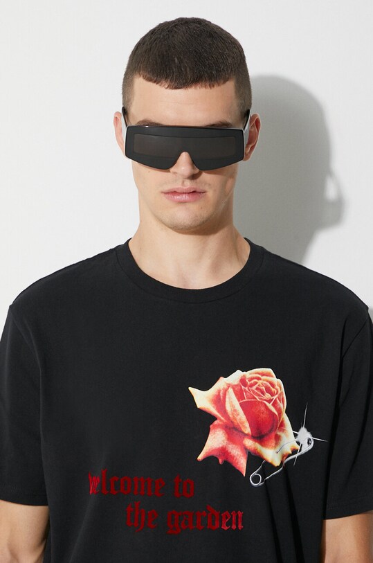 KSUBI tricou din bumbac MPF23TE013 negru
