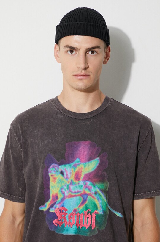 KSUBI cotton t-shirt MPF23TE007 black