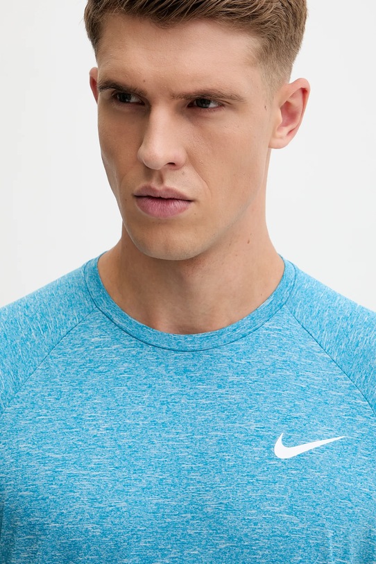 Nike t-shirt treningowy niebieski NESSA589