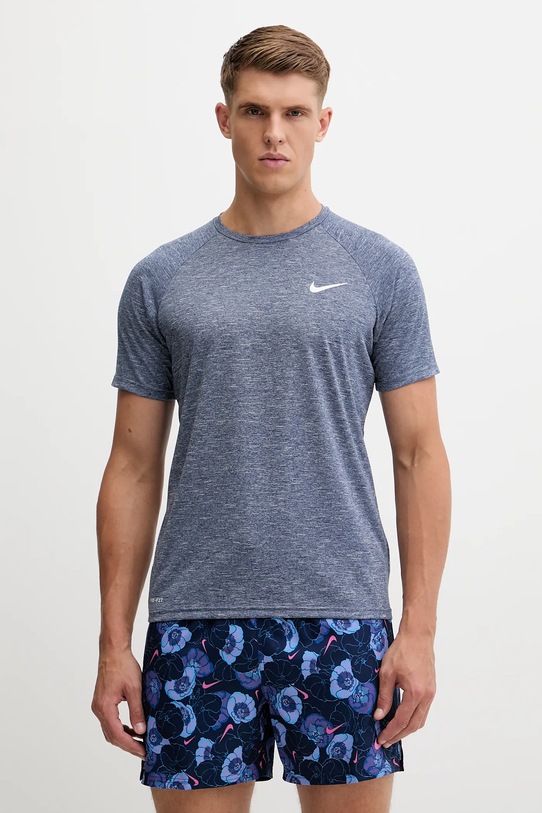 Nike t-shirt treningowy niebieski NESSA589