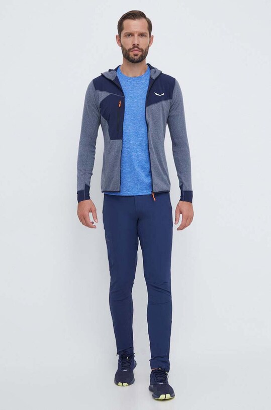 Nike t-shirt treningowy NESSA589 niebieski AW23