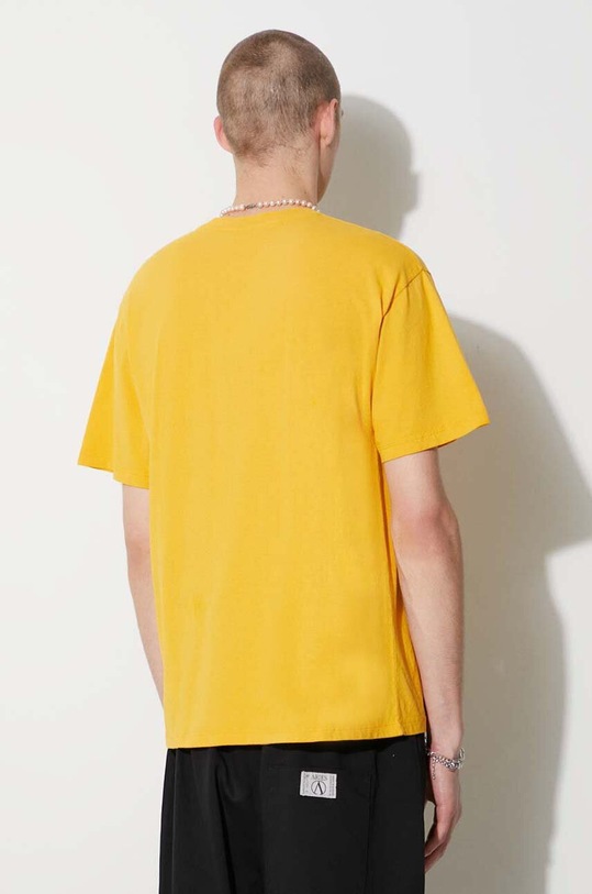 Clothing Aries cotton t-shirt FUAR60009 yellow