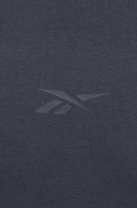 Хлопковая футболка Reebok 100070664 серый