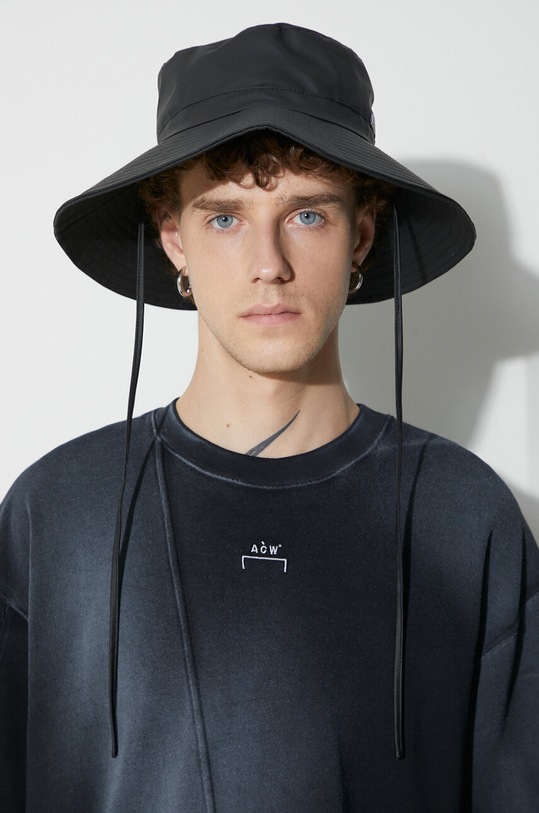 A-COLD-WALL* t-shirt bawełniany SHIRAGA T-SHIRT ACWMTS158A czarny