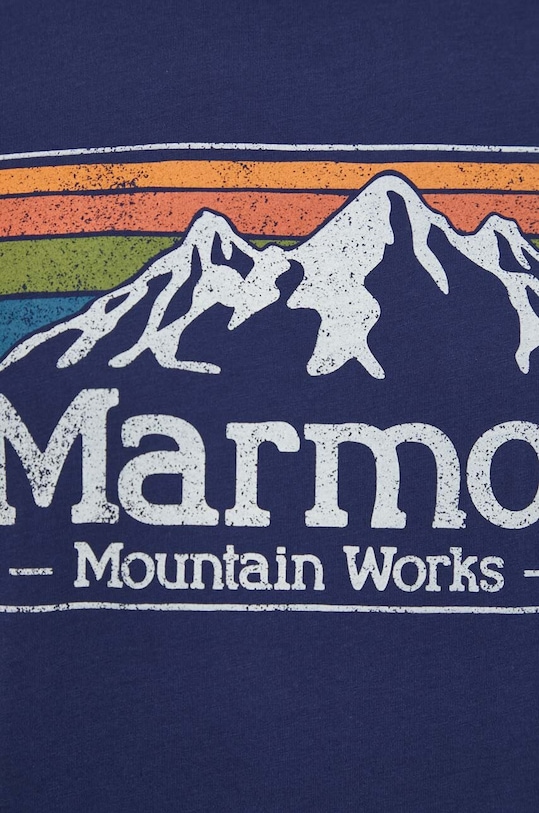 Marmot t-shirt sportowy MMW Gradient M14823 granatowy