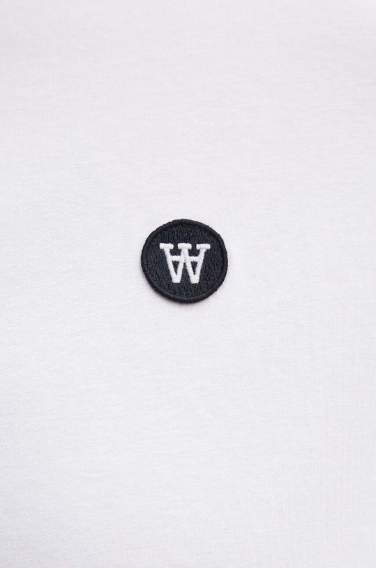 Wood Wood t-shirt bawełniany Ace t-shirt 10005710.2222 biały
