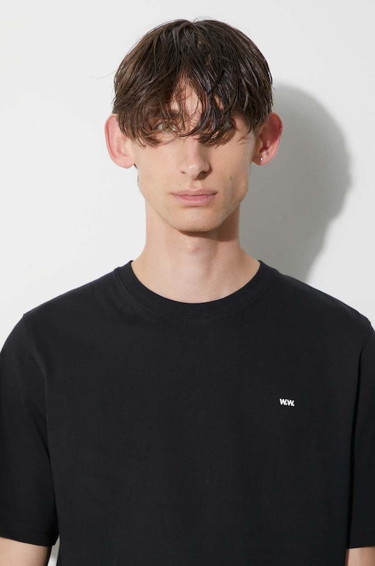 Wood Wood t-shirt in cotone Essential sami classic t-shirt 20005711.2491 nero