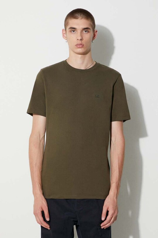 C.P. Company t-shirt bawełniany 30/1 JERSEY SMALL LOGO T-SHIRT