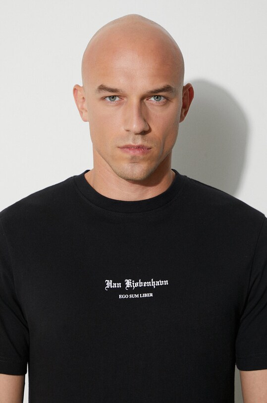 Han Kjøbenhavn cotton t-shirt M.133009 black