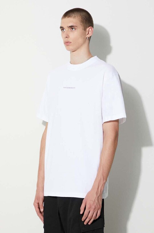 Han Kjøbenhavn tricou din bumbac alb M.133017