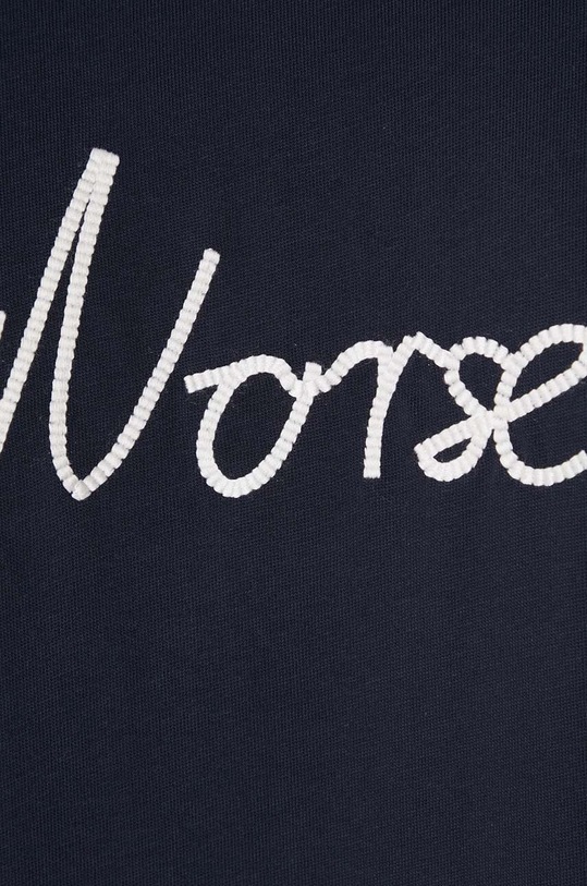 Pamučna majica Norse Projects Johannes Organic Chain Stitch N01.0648.7004 mornarsko plava